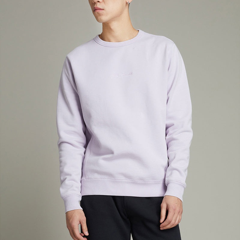 Converse Jack Purcell Pullover Crewneck Sweatshirt 'Lilac' 10021636-A04 - 5