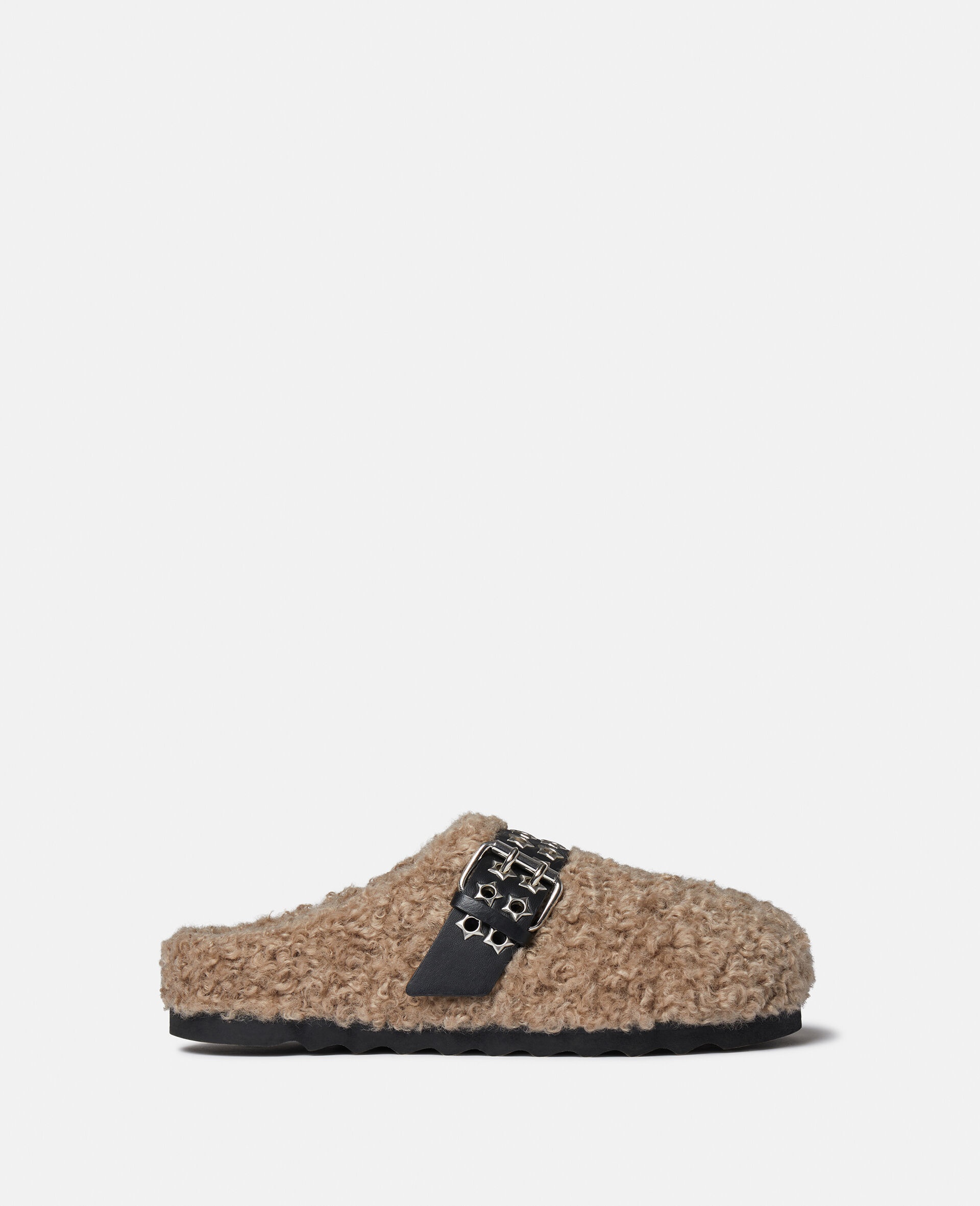 Elyse Studded Strap Backless Clogs - 1