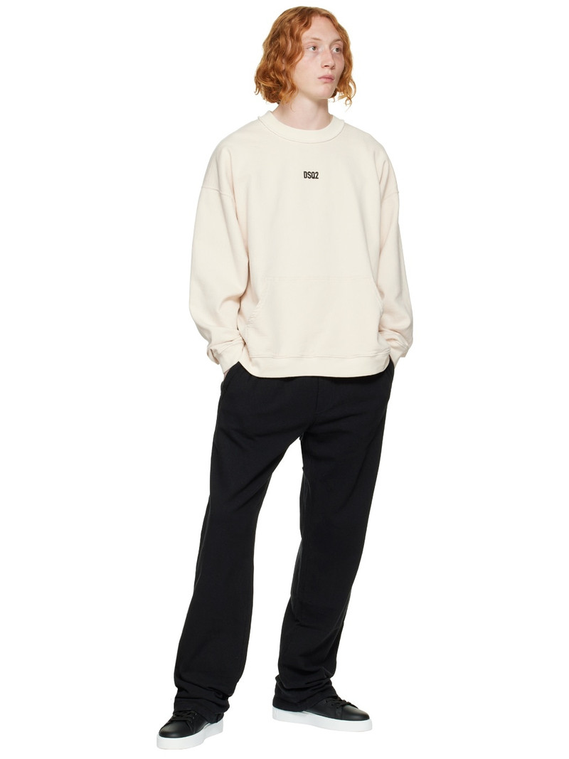 DSQUARED2 Off-White Mini DSQ2 Sweatshirt outlook