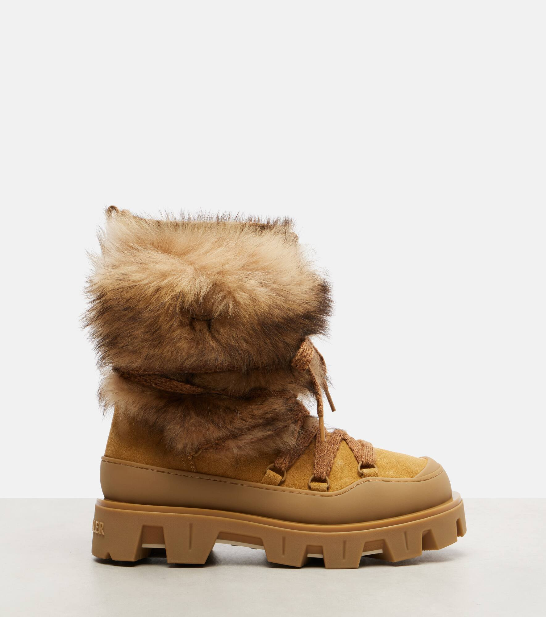 Peak Après leather lace-up boots - 4