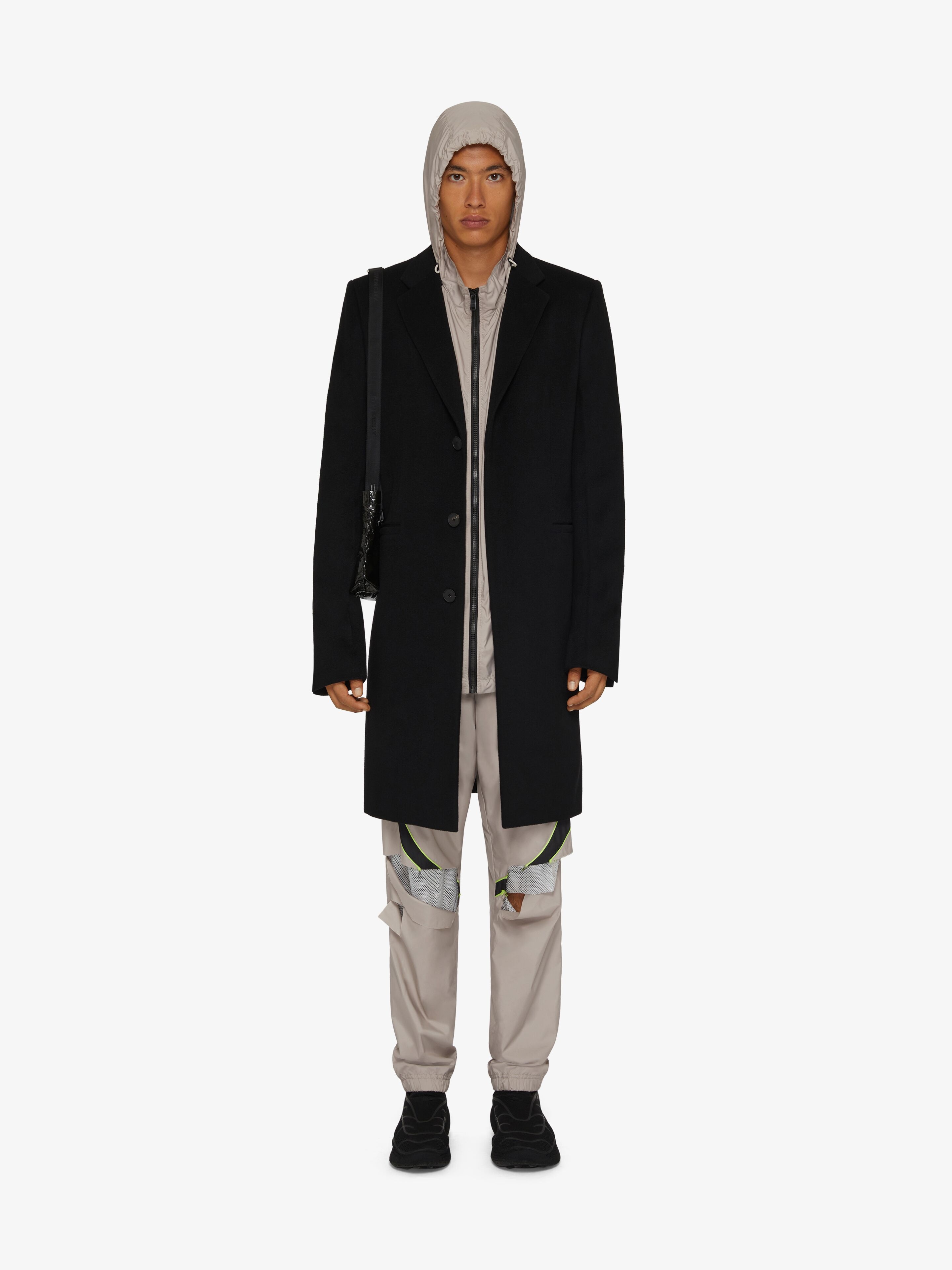 COAT IN WOOL AND CASHMERE - 2