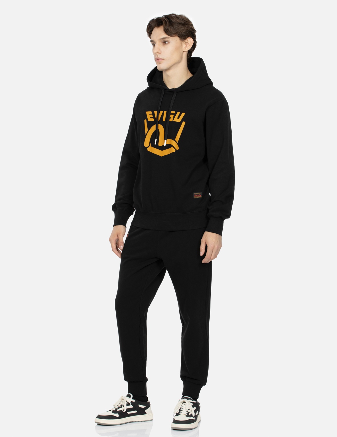 POCKET-STYLE SEAGULL PRINT REGULAR FIT SWEATSHIRT - 3