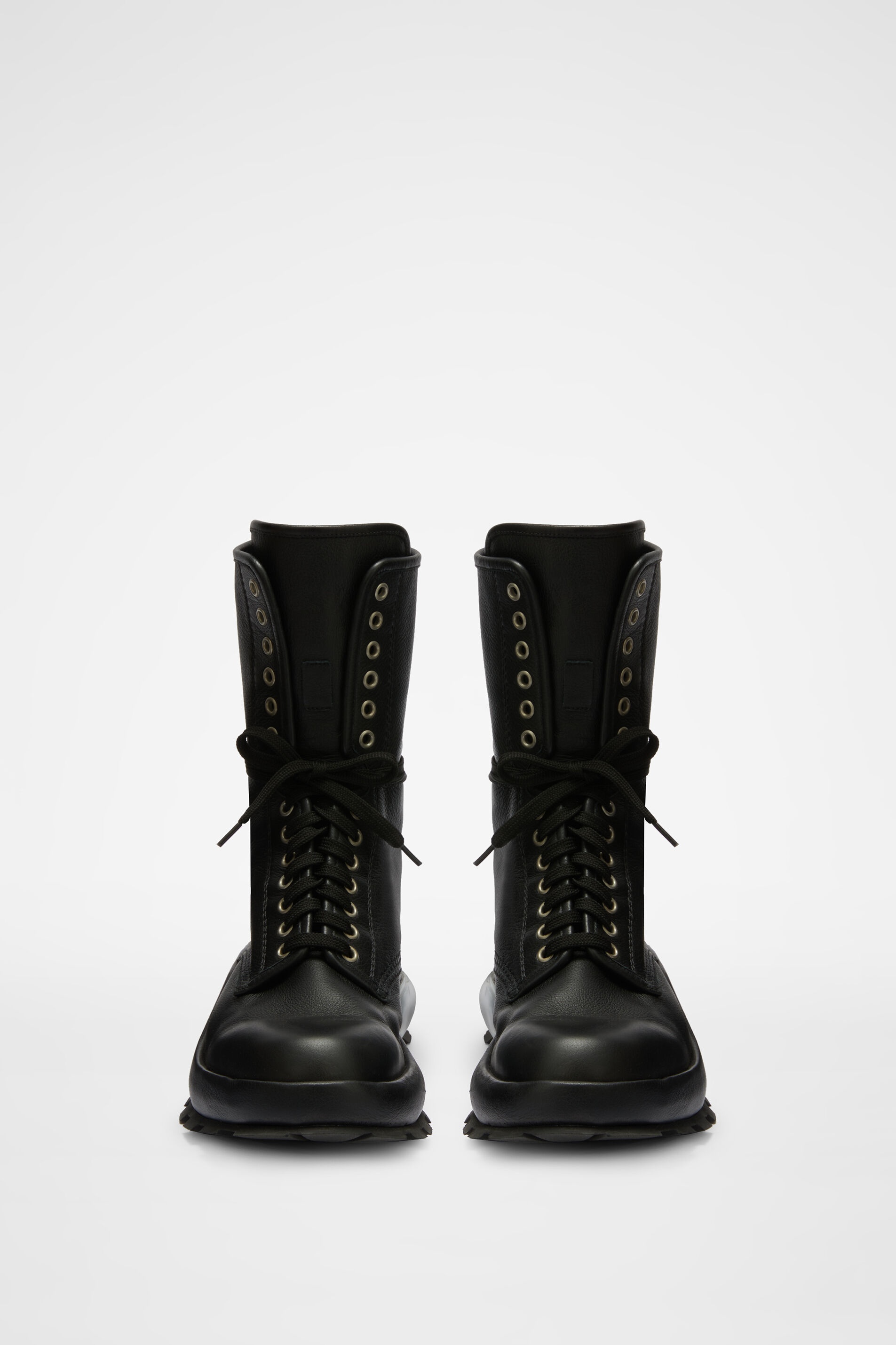 Lace-Up Boots - 5