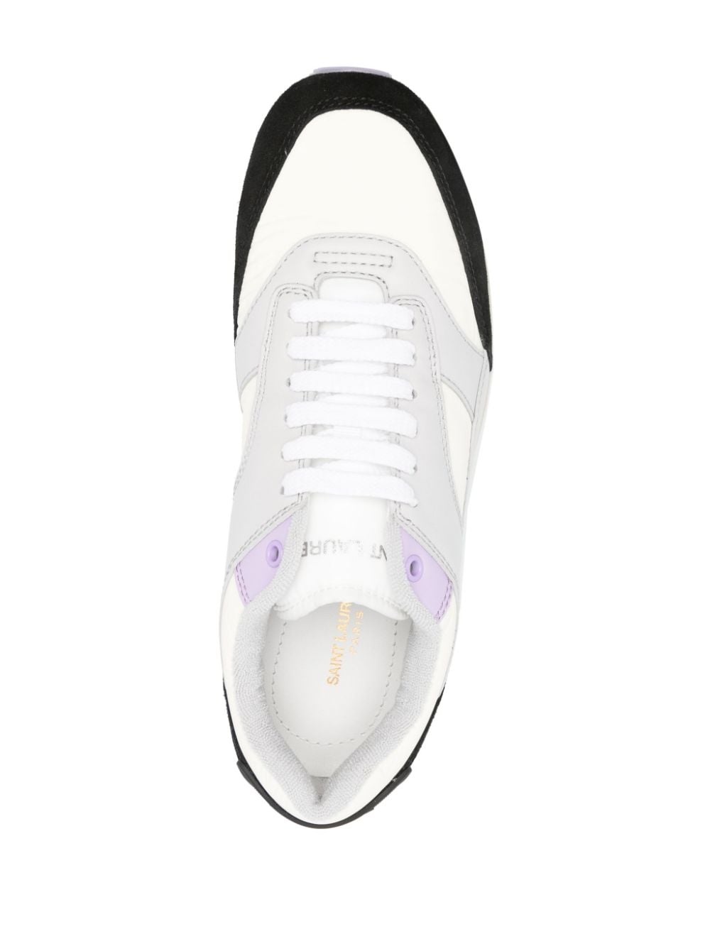 スニーカー Saint Laurent Bump low-top sneakers SAINT LAURENT Men's Optic White 'Bump' Low-top Sneakers