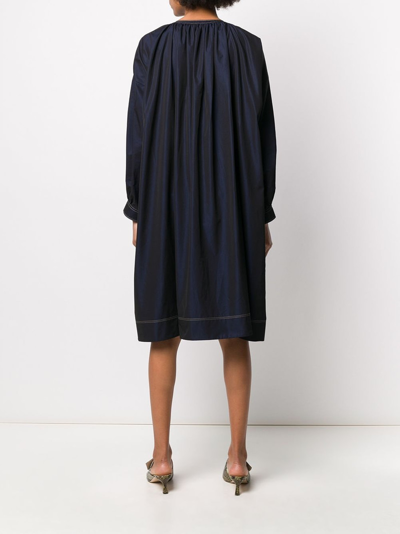button details poplin dress 4