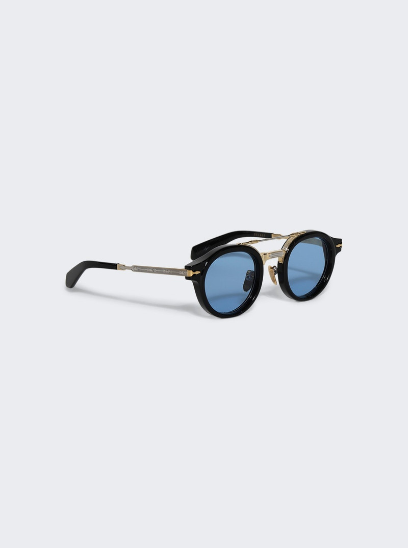 JACQUES MARIE MAGE Delage Sunglasses Black And Azul outlook