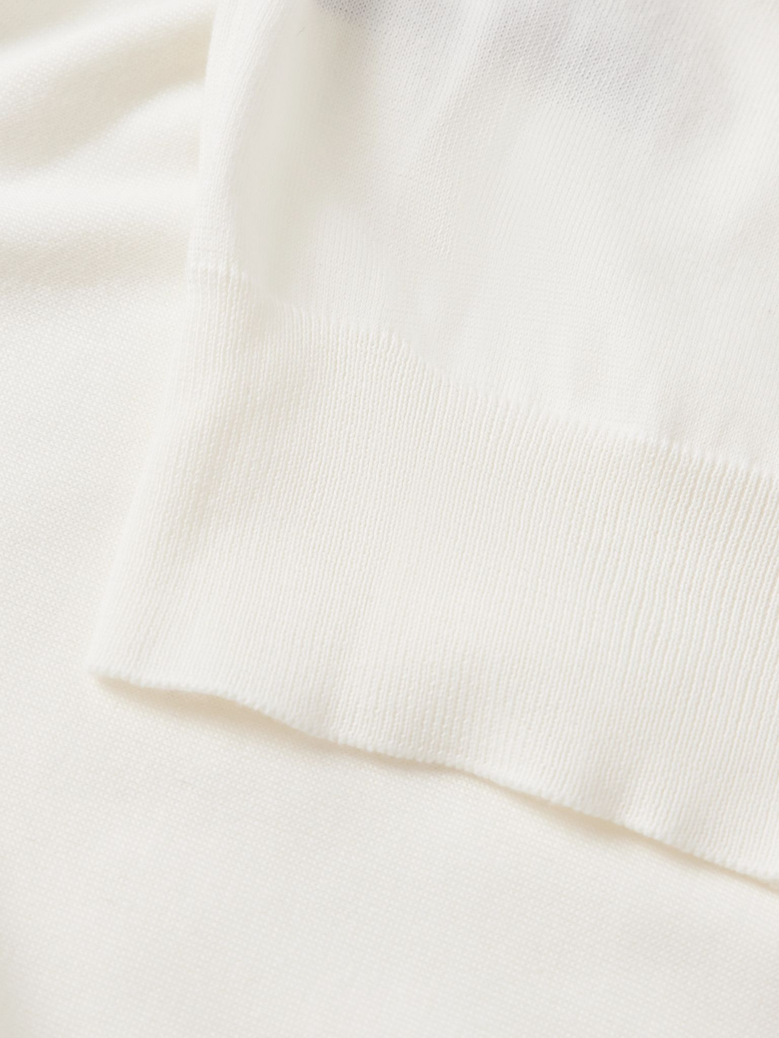Cotton Sweater Cream - 5
