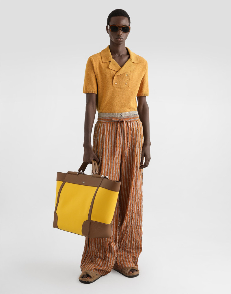 Dolce & Gabbana Sicily handbag in canvas and leather outlook