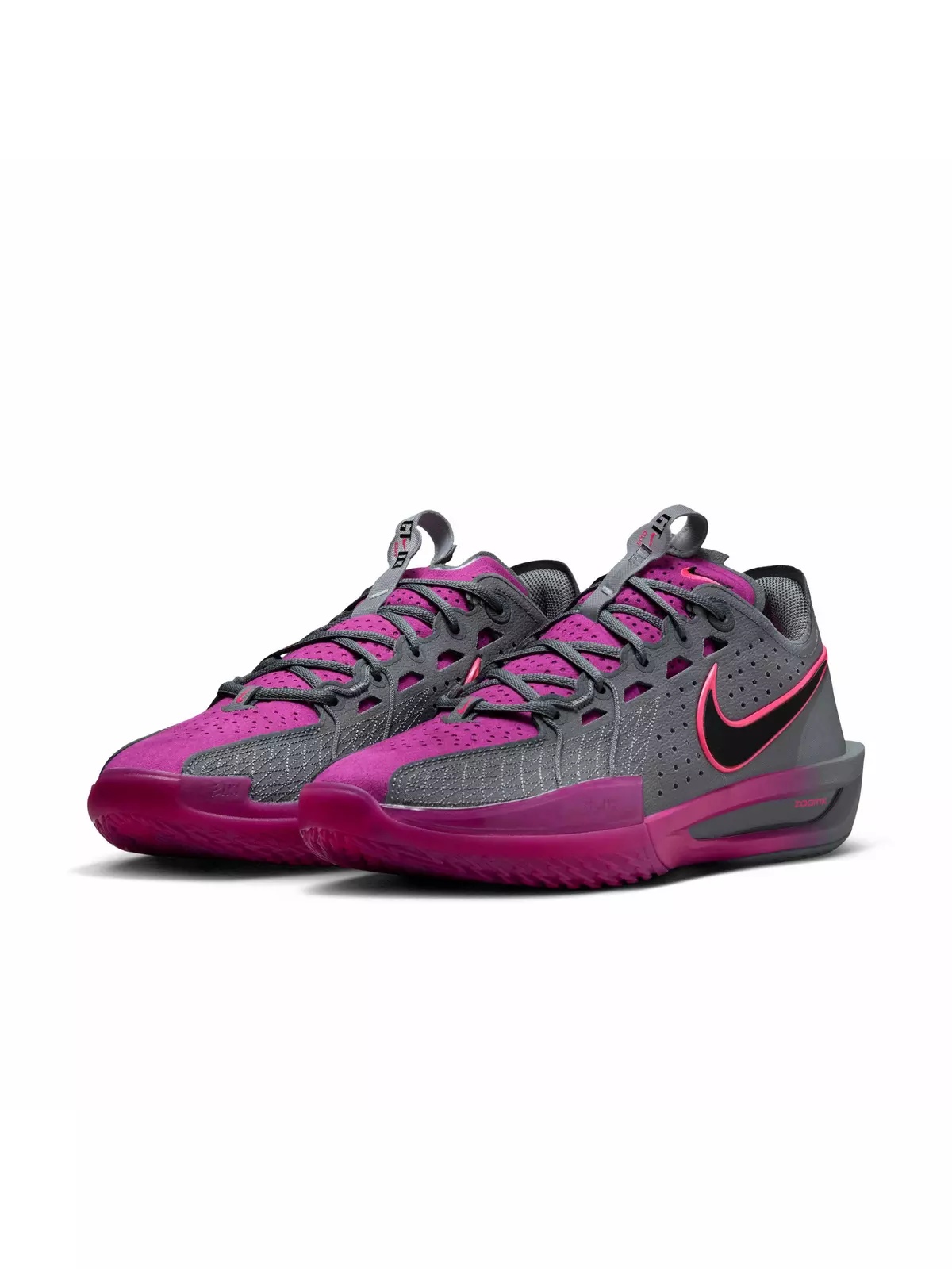 シューズ(男性用) Nike GT Cut 3 Hyper Pink Black Basketball Shoes Nike G.T. Cut 3 Hyper Pink-Black-Metallic