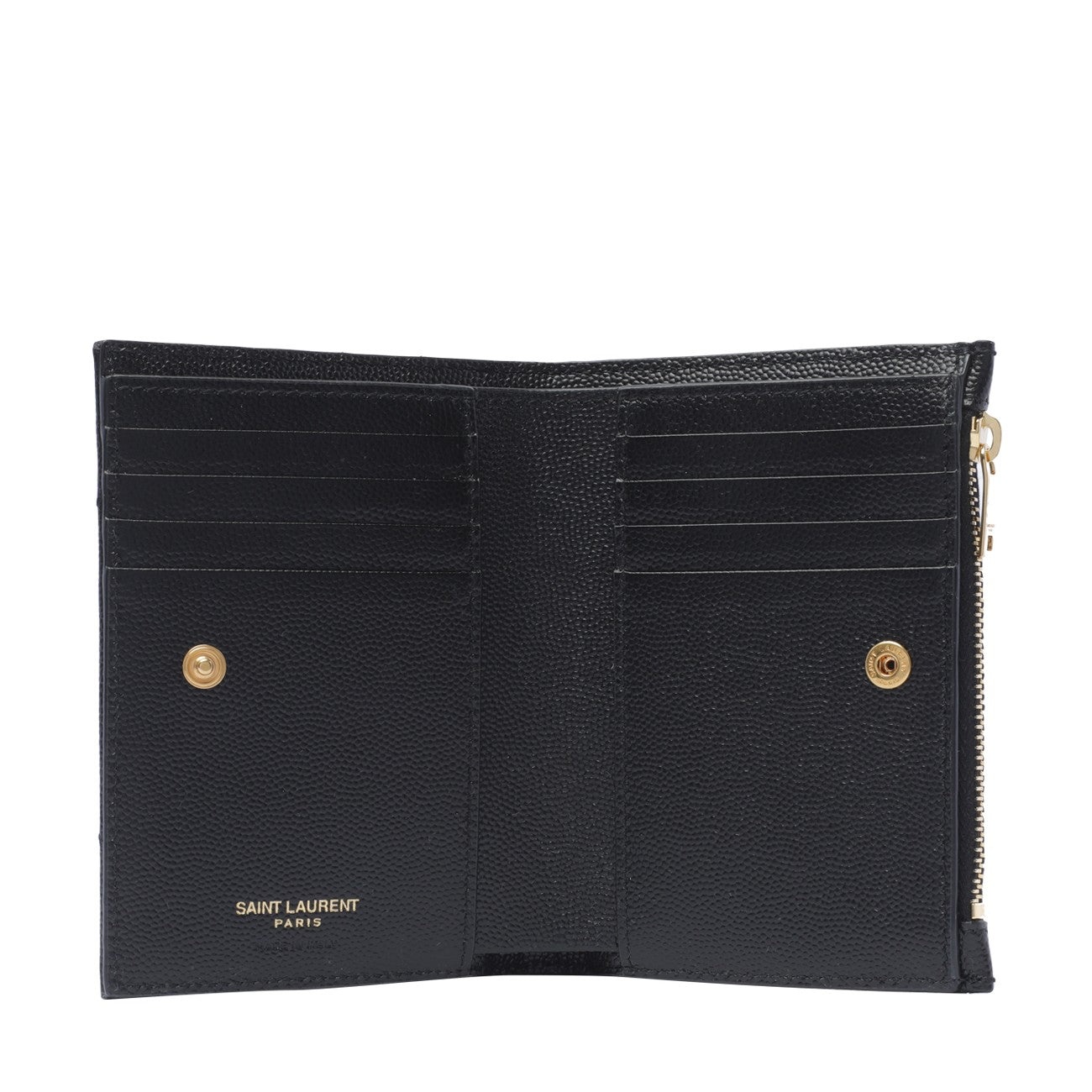 Saint Laurent Women Cassandre Matelasse' Fragments Wallet - 2