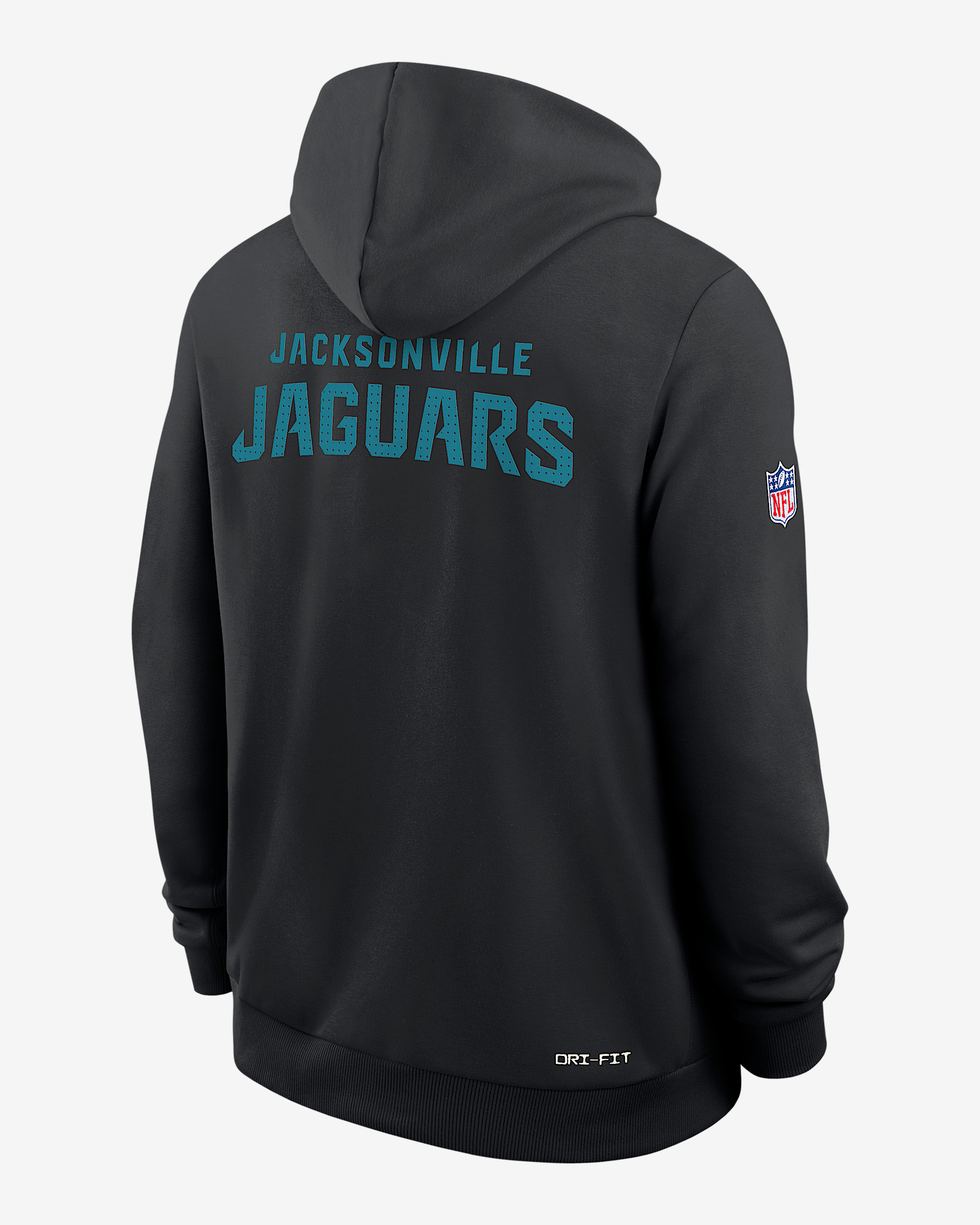 Jacksonville Jaguars Initial Home Sideline Men's Nike Dri-FIT NFL Pullover Hoodie - 2