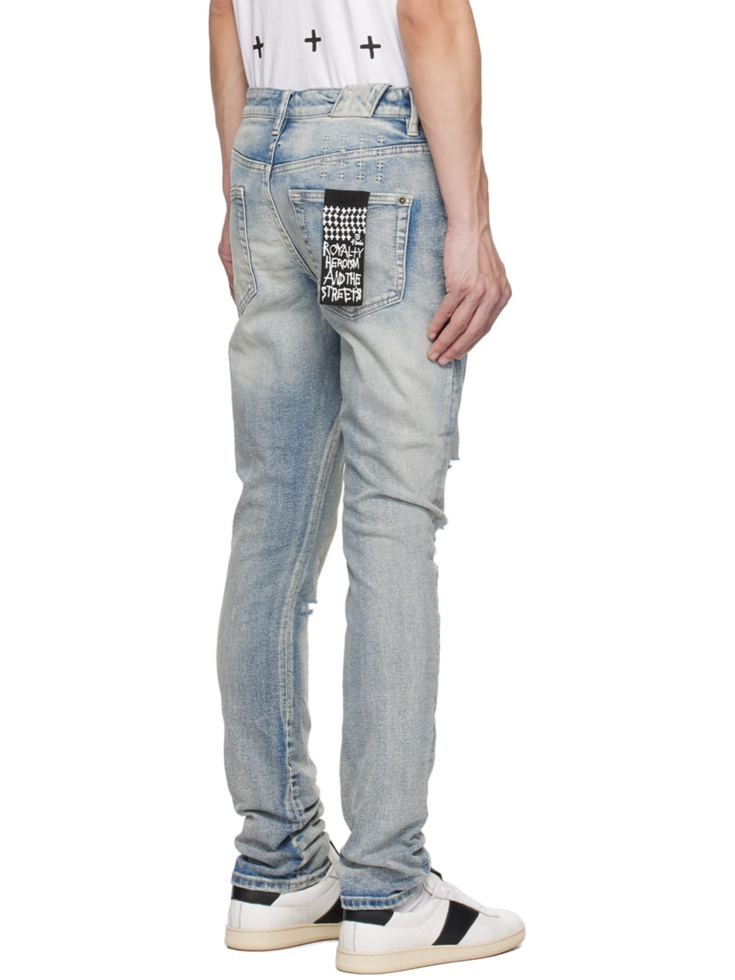 【関税込み】Ksubi ブルー Chitch Punk Thrashed ジーンズ Buy Chitch Punk blue Thrashed | Ksubi | Ksubi ++