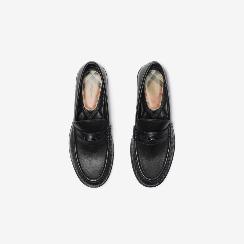 Leather Cadet Loafers 4