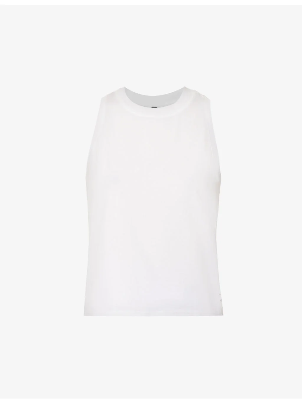 Energy sleeveless logo-patch stretch-jersey top - 1
