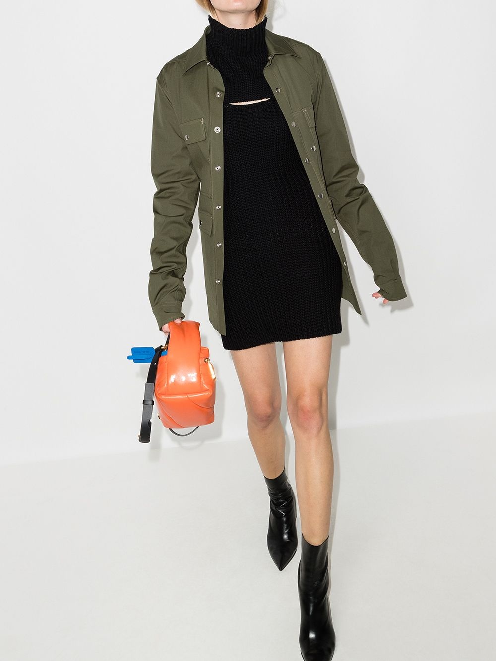 Jady turtleneck knitted dress - 5