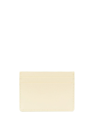 Jil Sander embossed-logo leather cardholder outlook