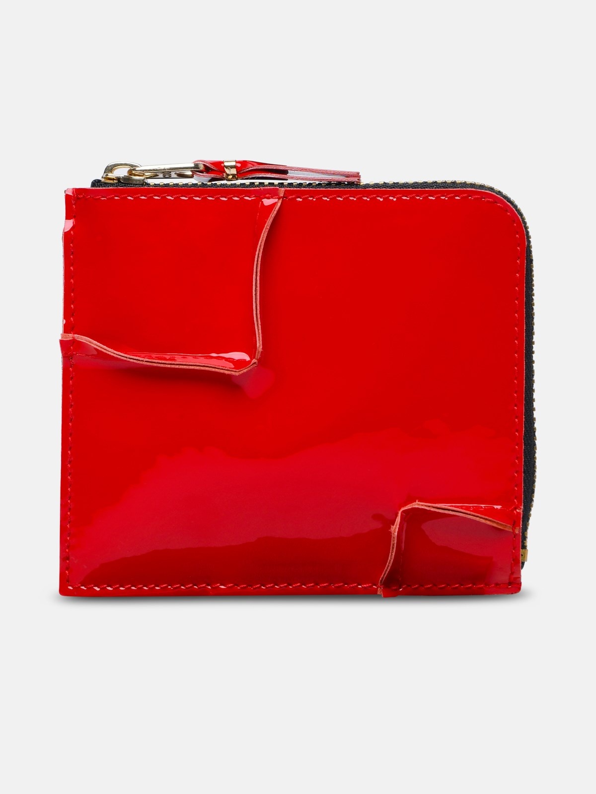 'MEDLEY' RED LEATHER WALLET - 1