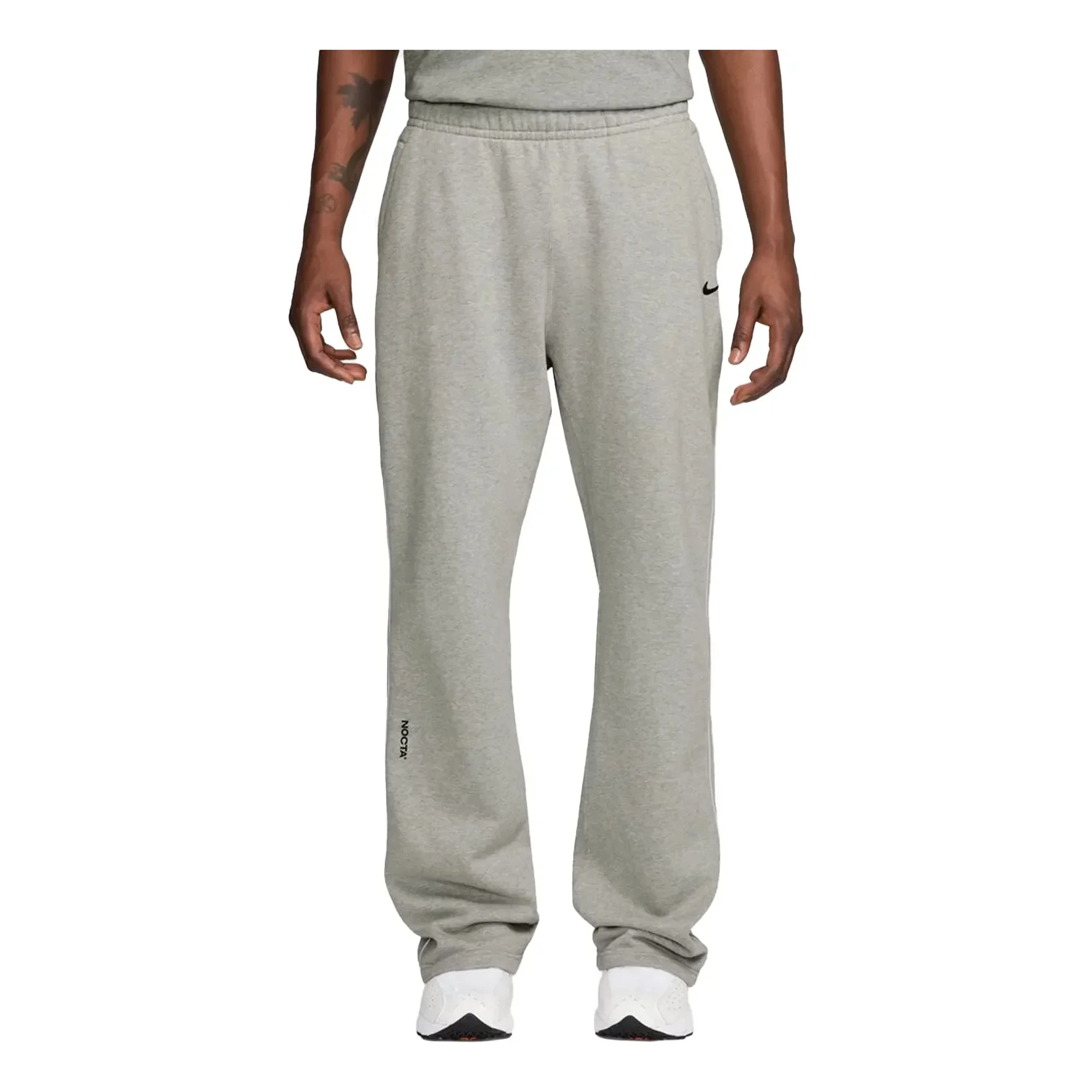 Nike x NOCTA Cardinal Stock Open Hem Fleece Pant 'Grey' FZ4675-063 - 1