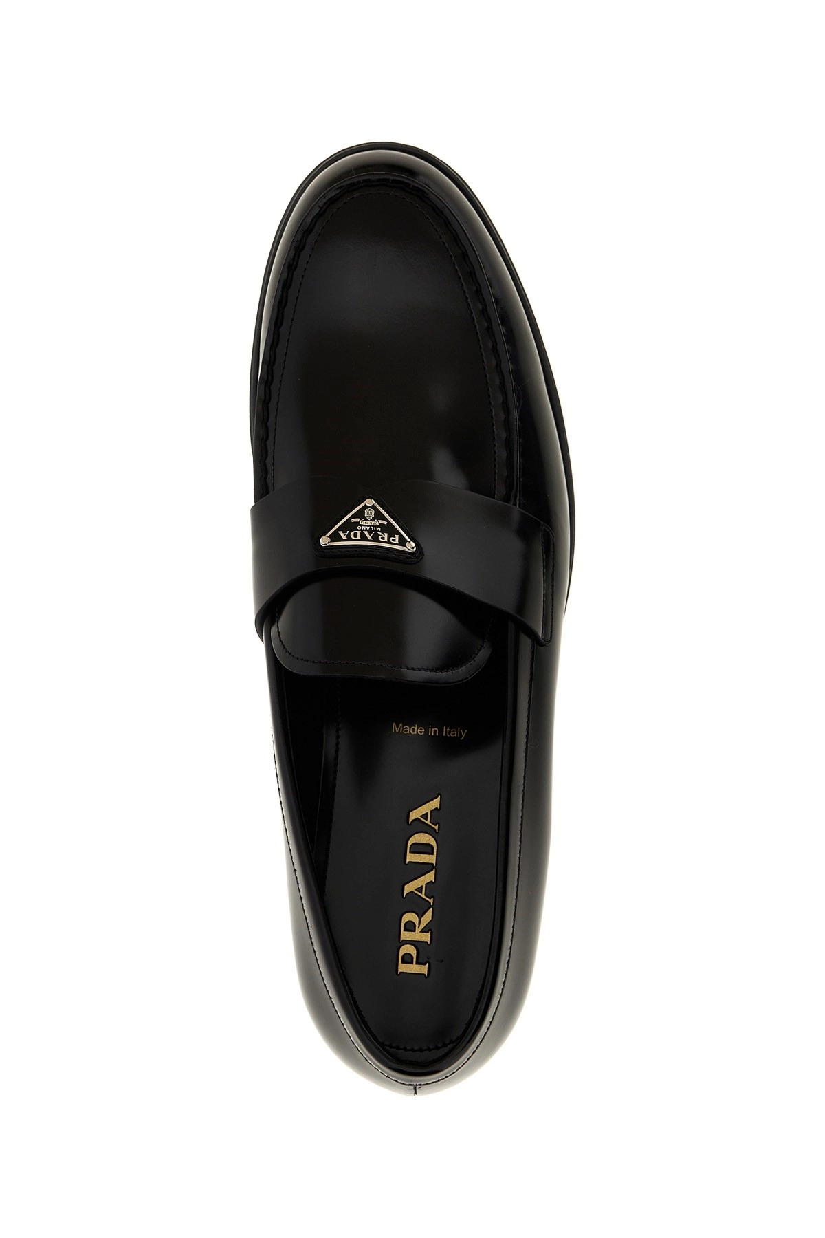 Logo loafers - 4