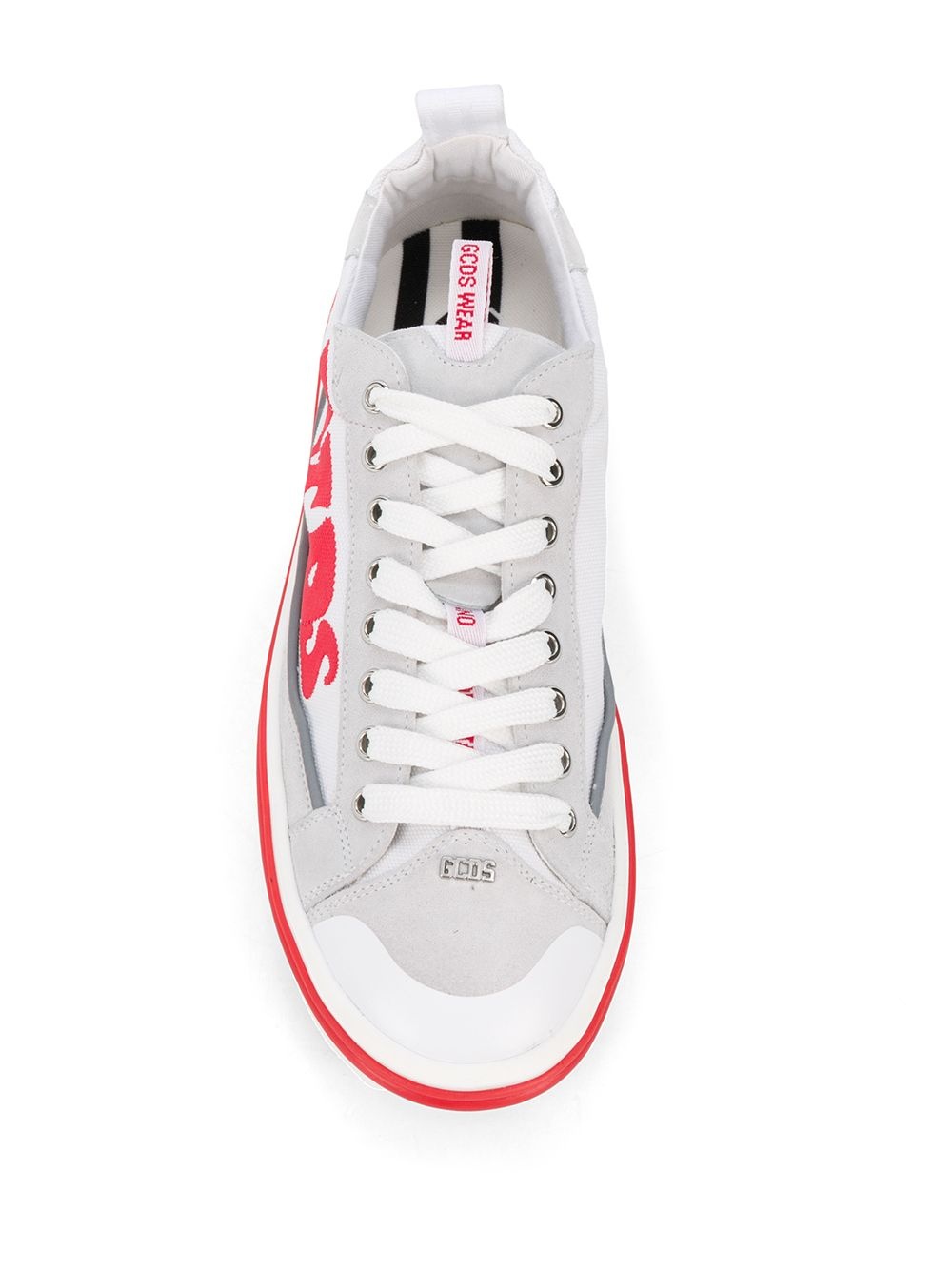 logo low-top sneakers - 4