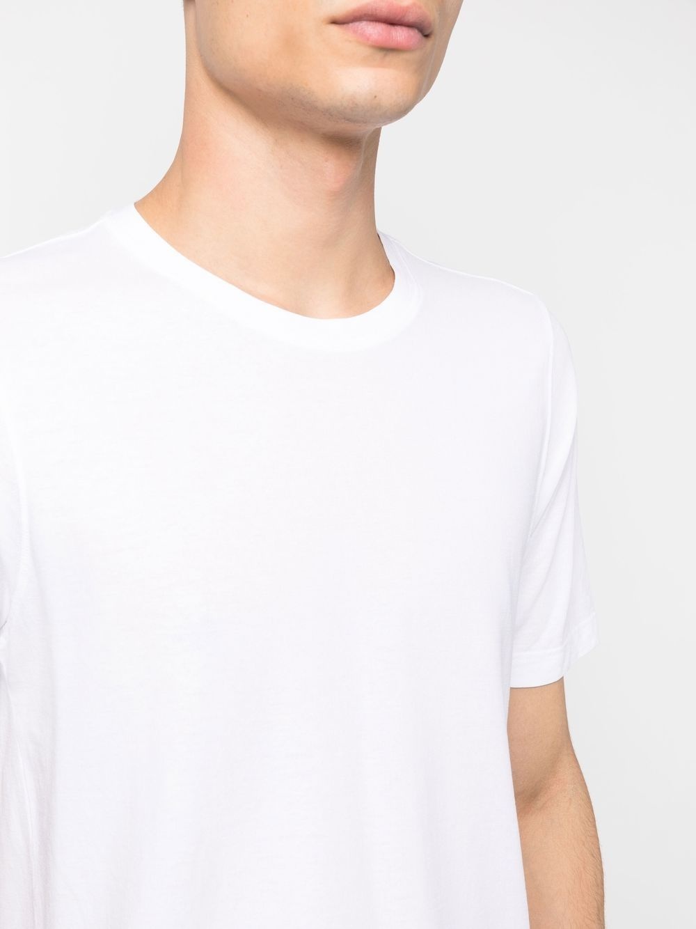 round neck short-sleeve T-shirt - 5