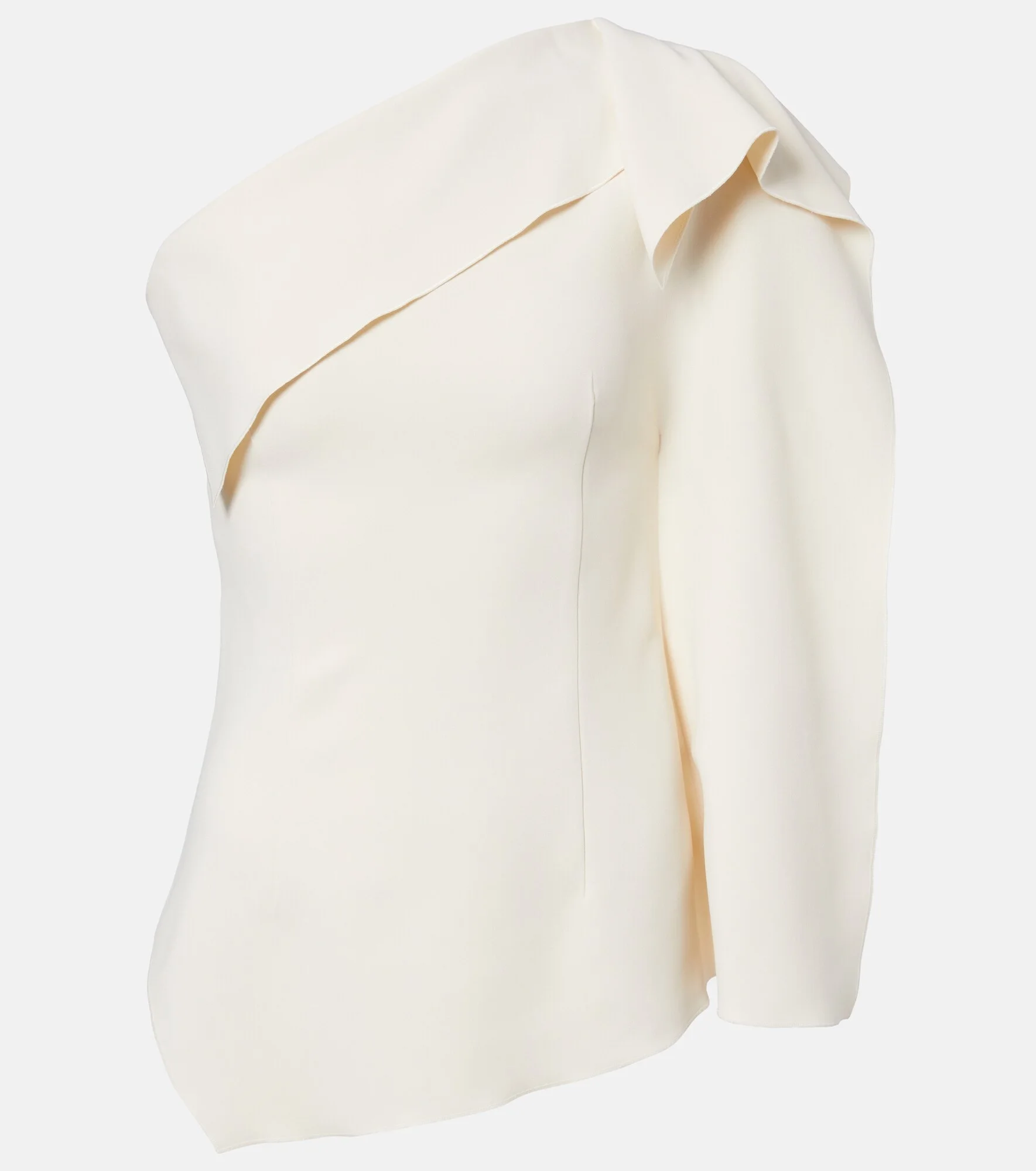 Lavinia draped one-shoulder top - 1
