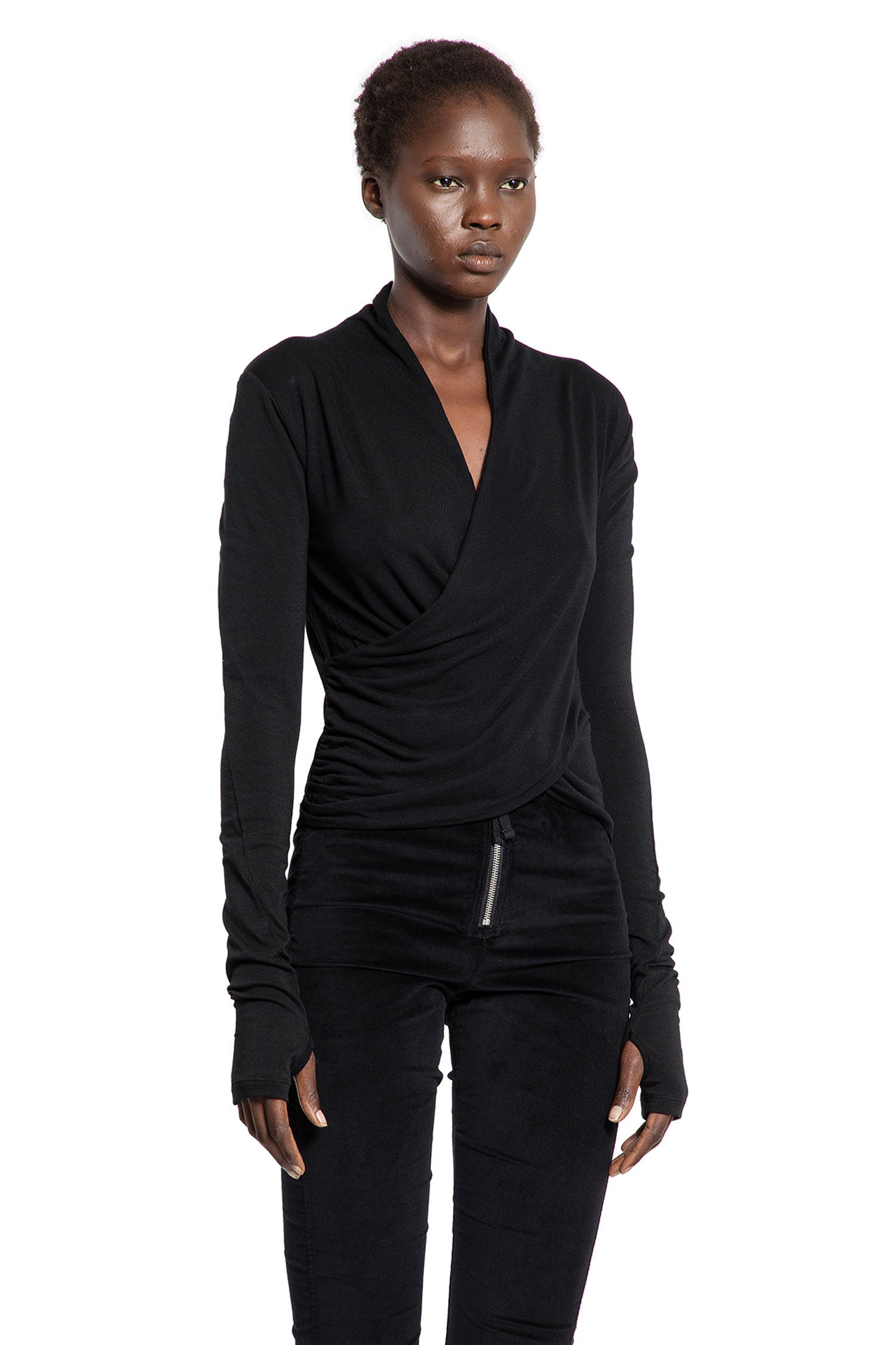 W Ts 587 Wrapped Top - 2