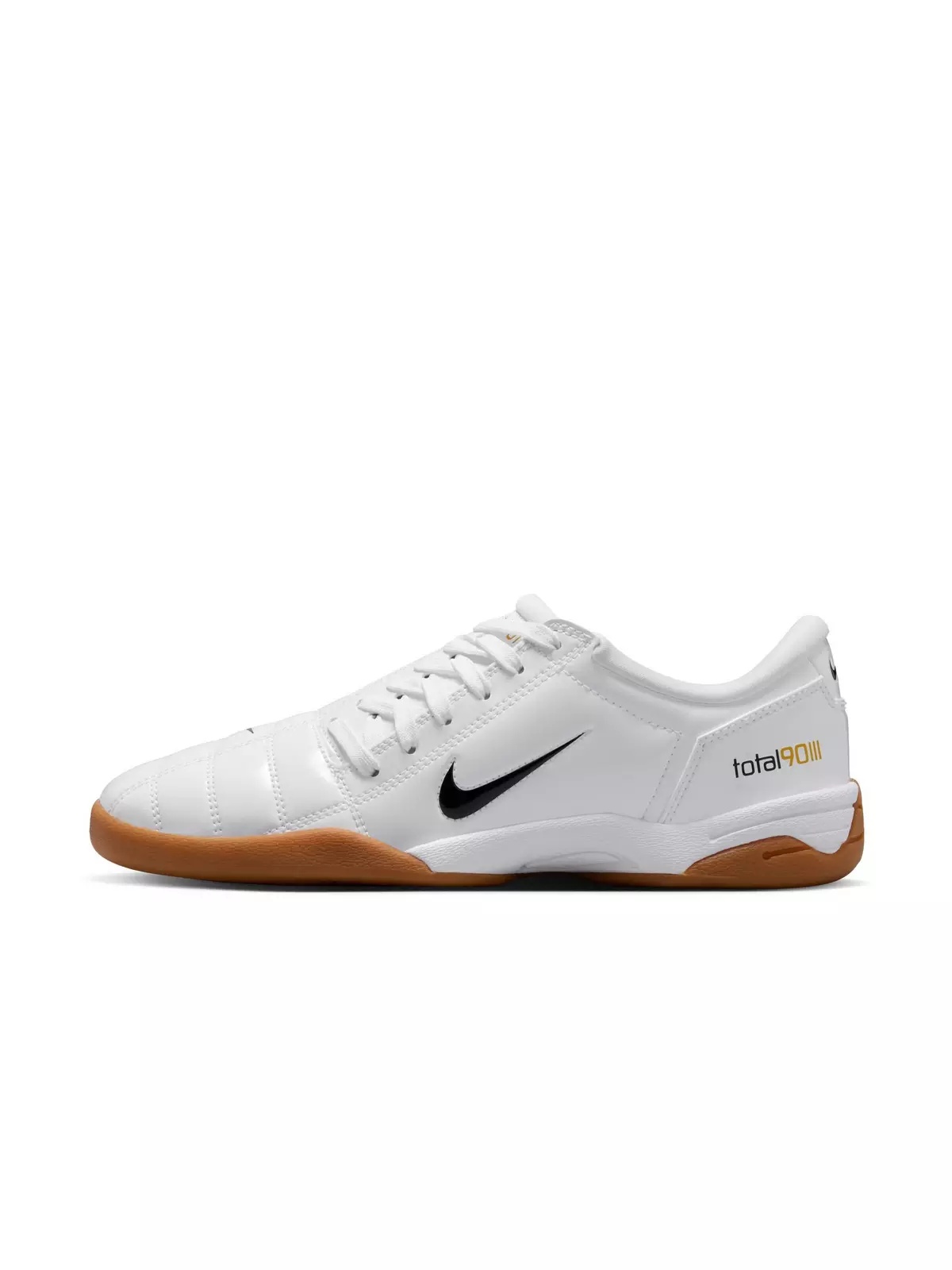 Total 90 "White/Black/Metallic Gold" Women's Shoe - 3