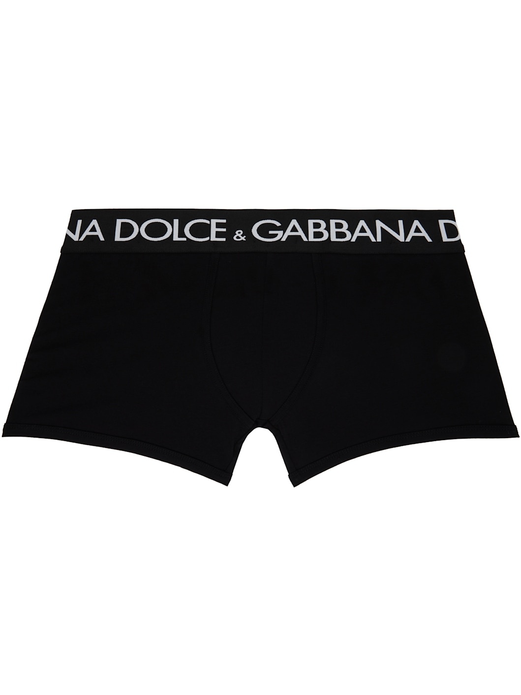 Two-Pack Black Cotton Jersey Boxers - 2