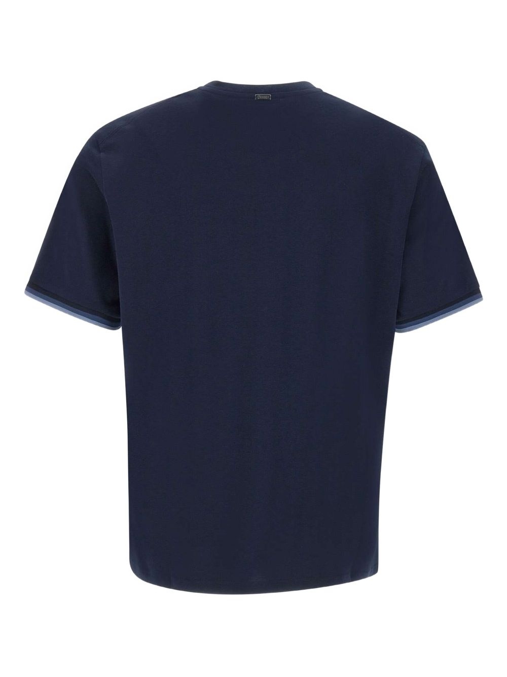 pocket ribbed-trim T-shirt - 2