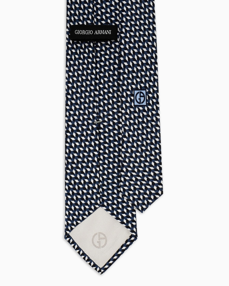 GIORGIO ARMANI PRINTED SILK TIE outlook