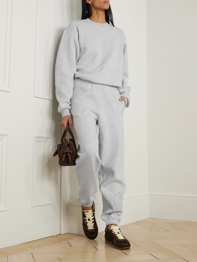 SKIMS Classic Crewneck - Light Heather Grey Light gray outlook