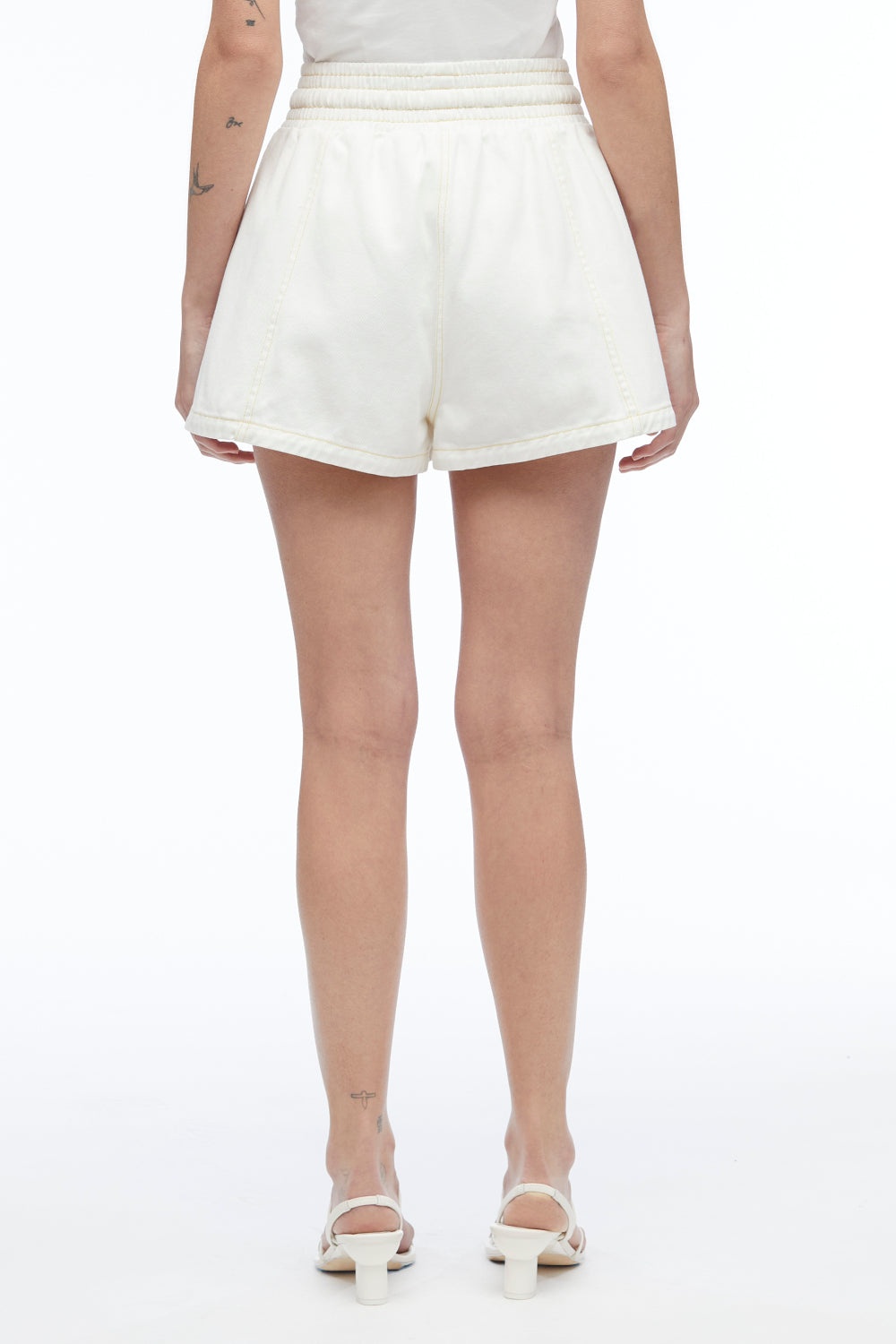 Stonewashed Denim Boxer Short - 5