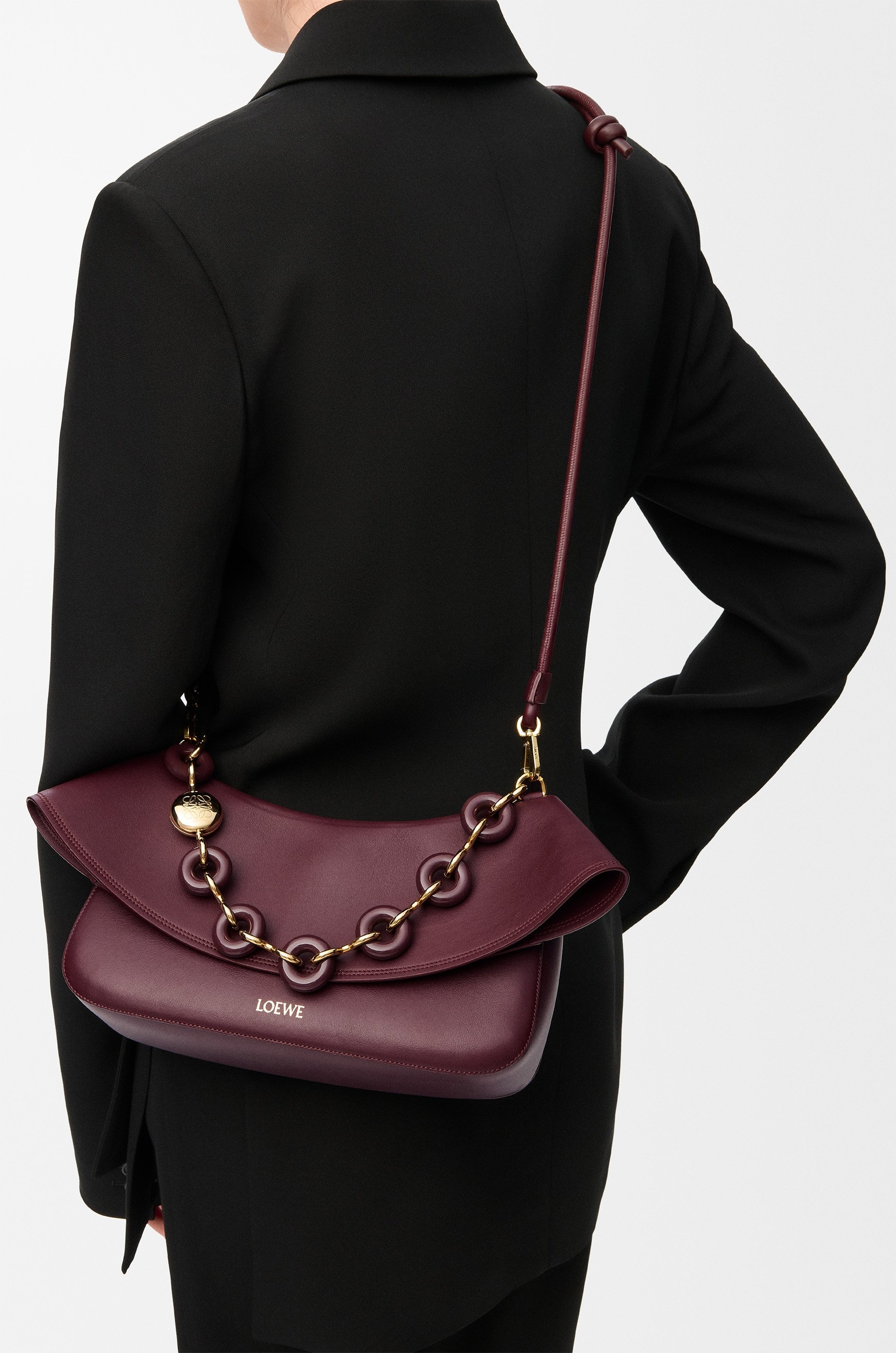 Loewe Medium Ola bag in smooth calfskin | REVERSIBLE
