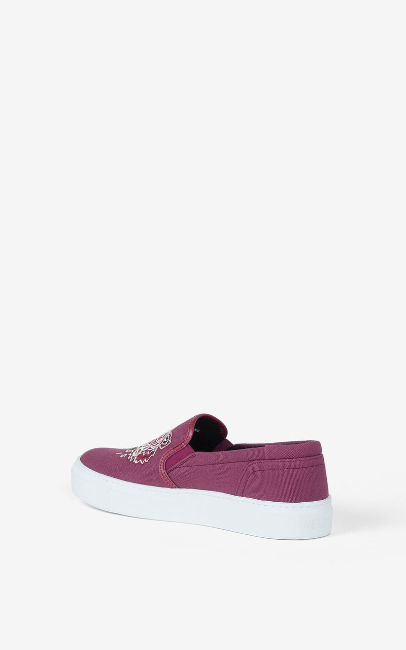 KENZO K-Skate Tiger slip-on trainers outlook