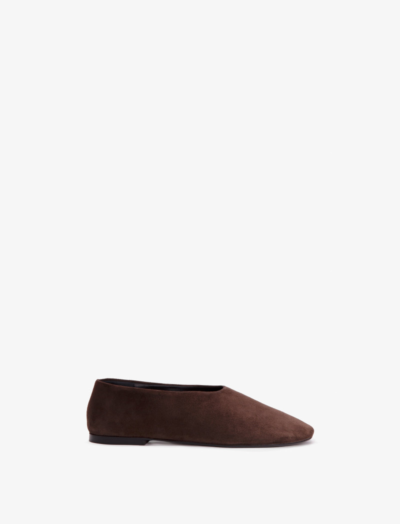 Glove Slippers in Suede 1