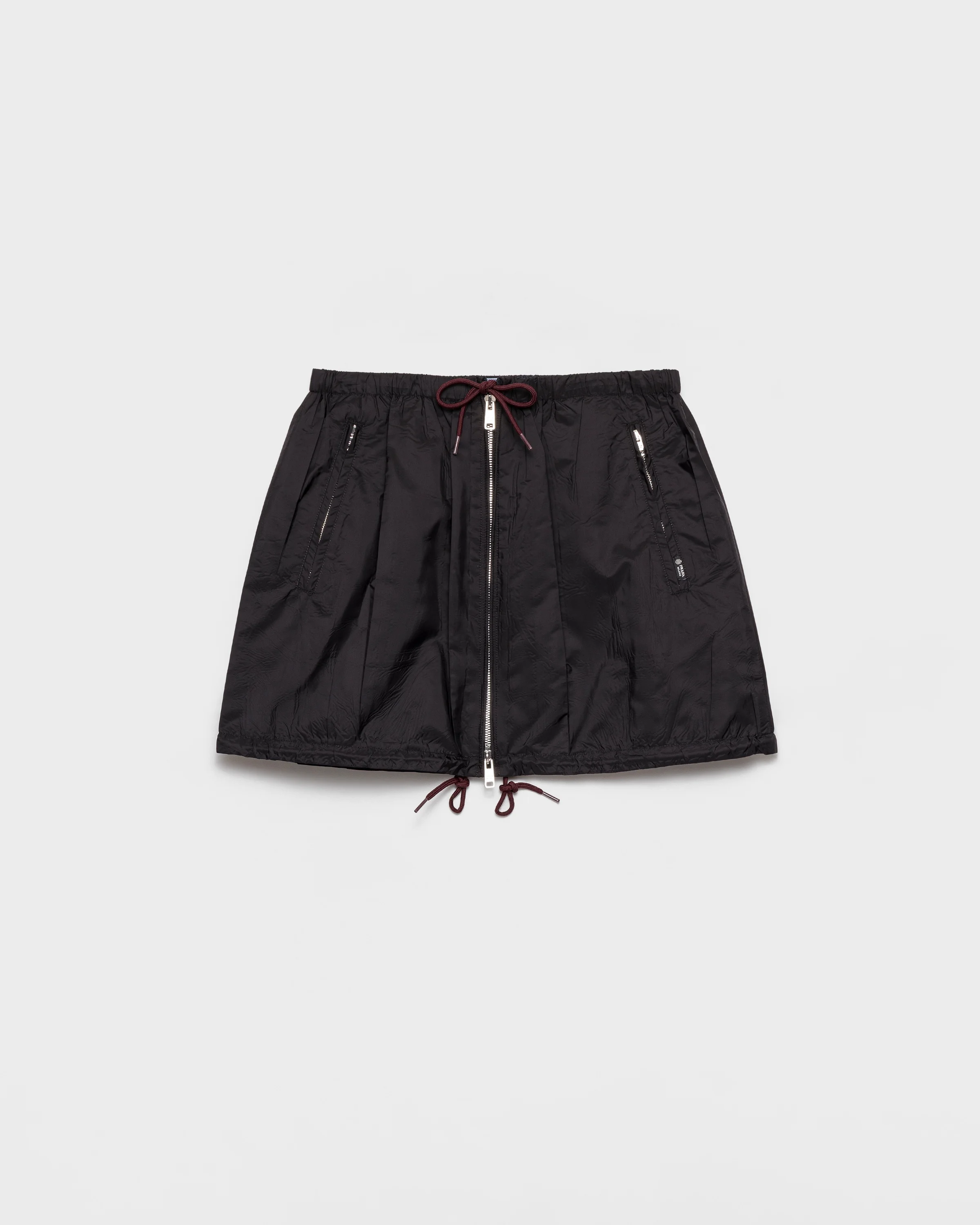 Lightweight Re-Nylon miniskirt - 1
