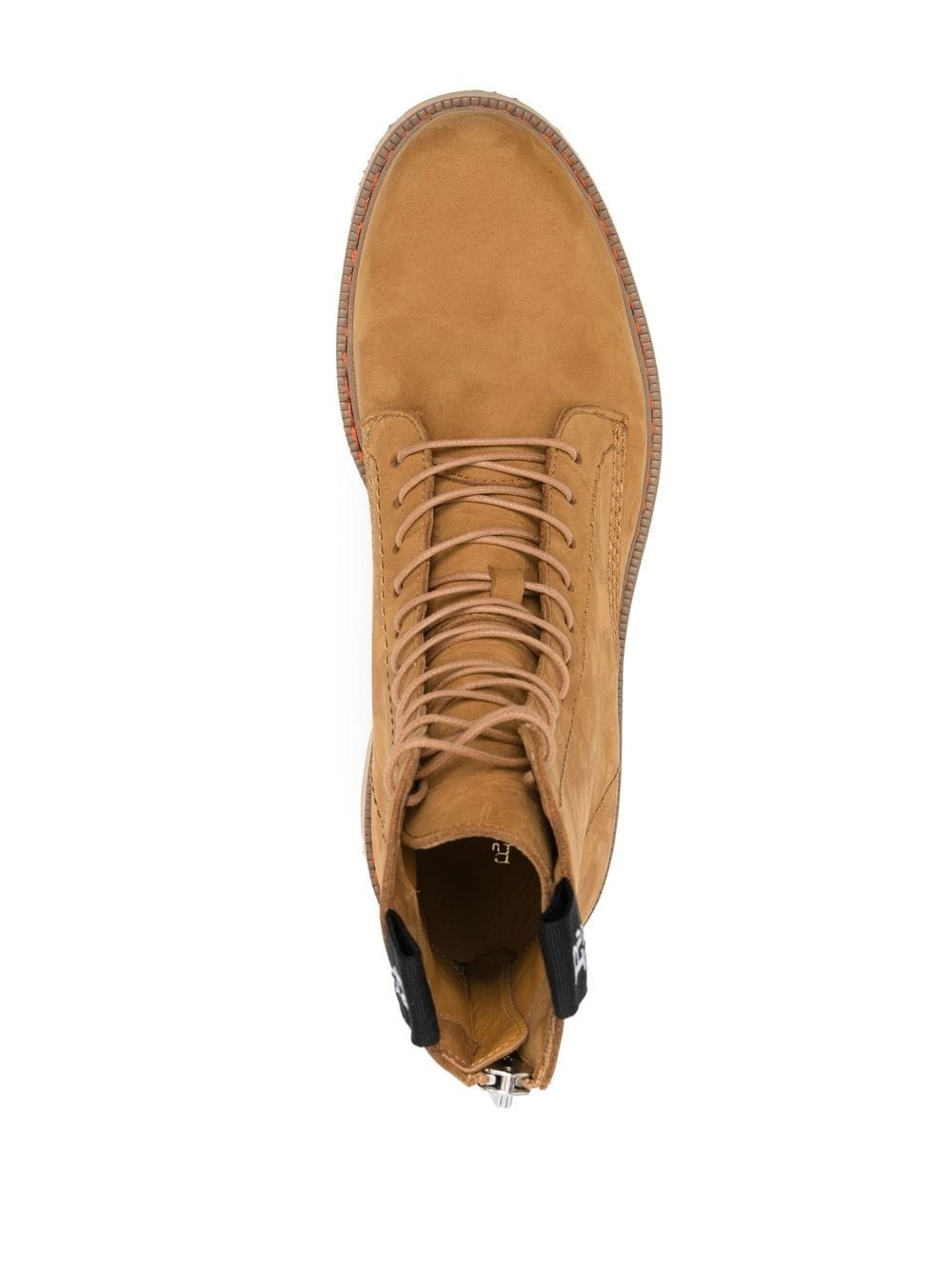 suede combat boots - 4