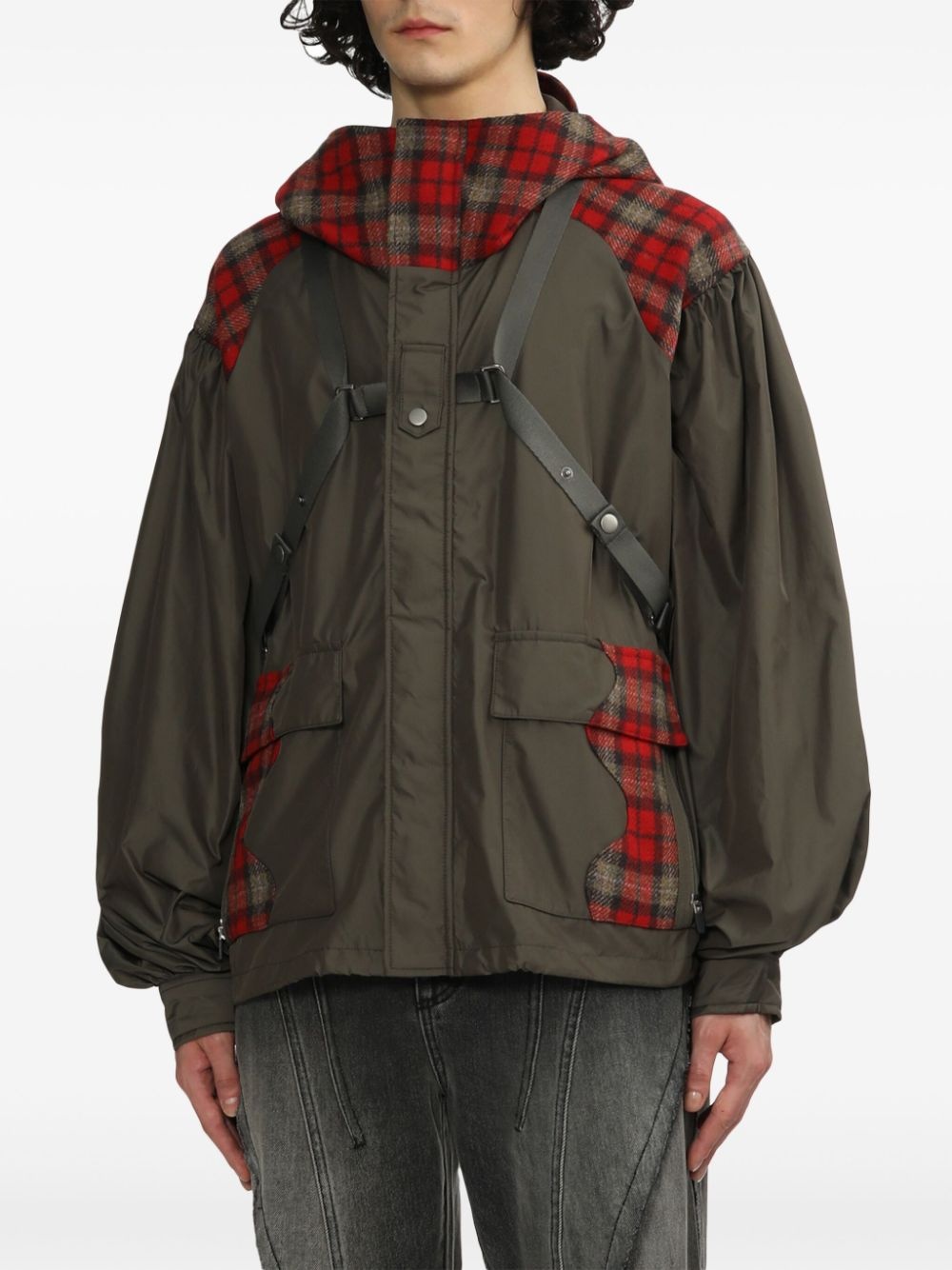 harness hooded jacket - 3