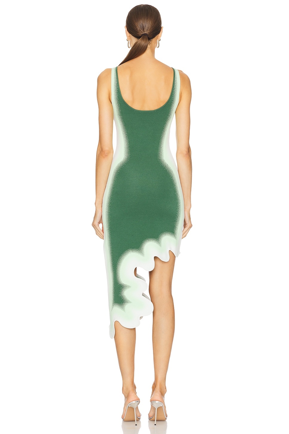 Aster Reversible Wavy Asymmetric Dress - 4