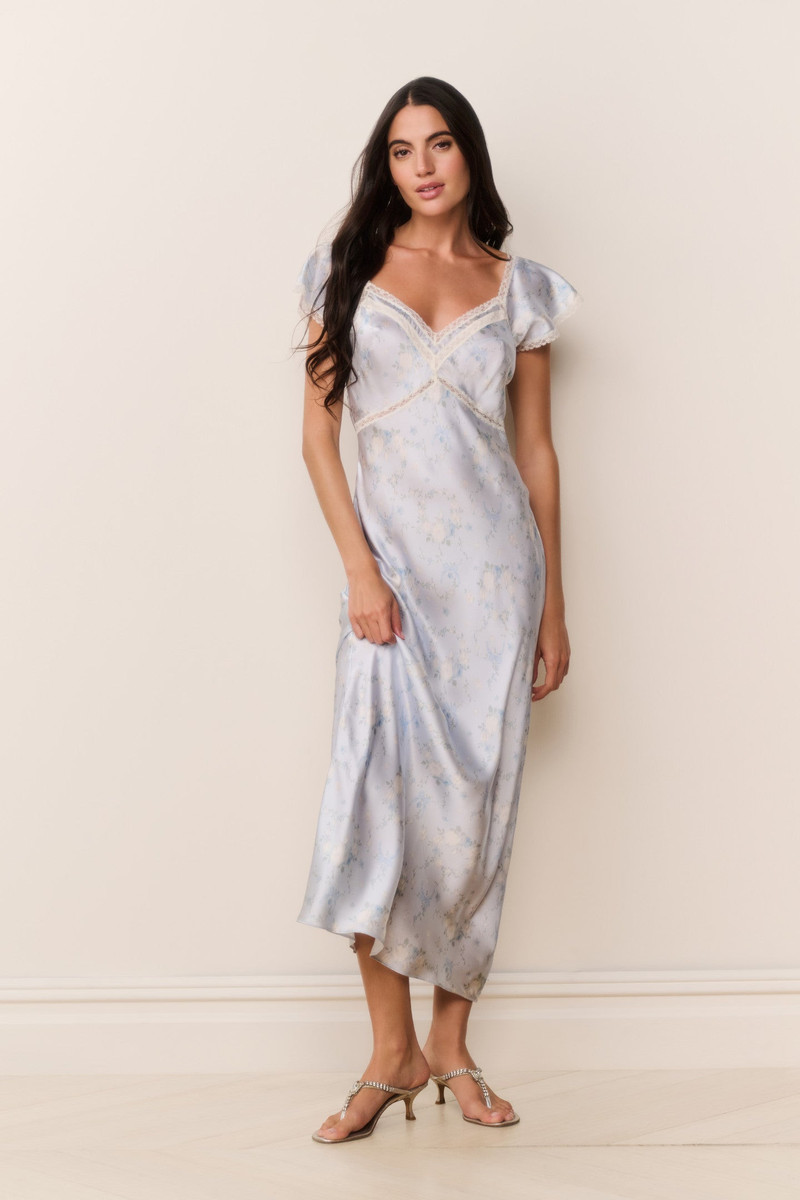 Eline Silk Floral Maxi Dress 5