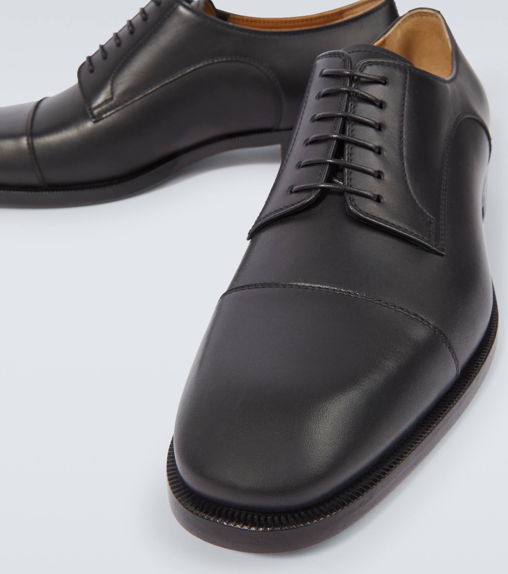 Cortomale leather Derby shoes - 3