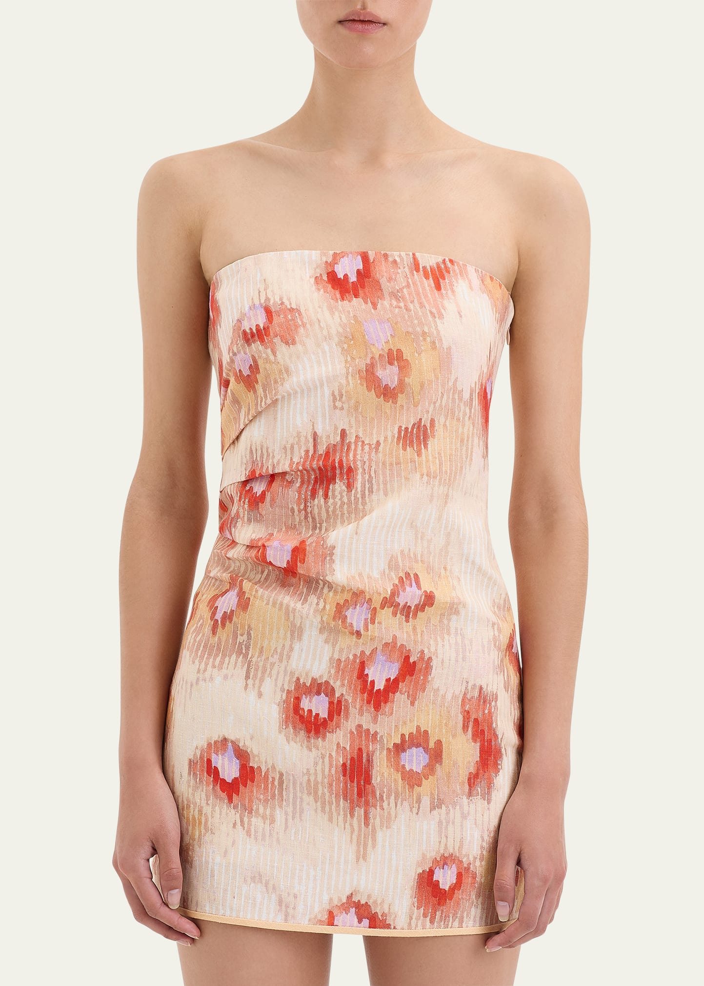 Fiorella Strapless Mini Dress - 5
