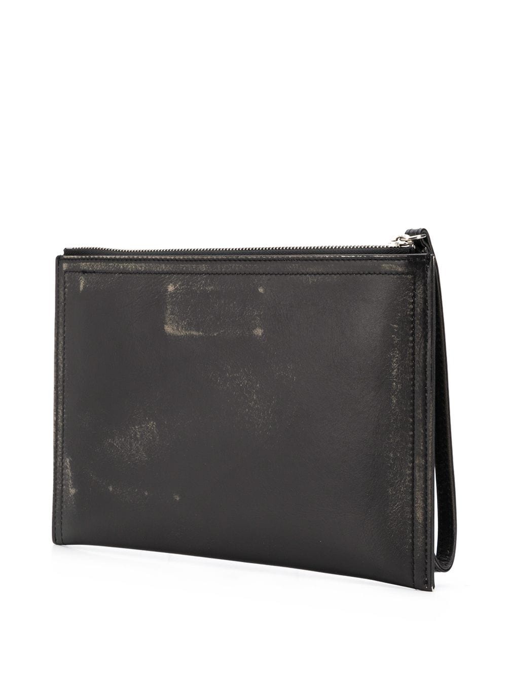 worn-effect zip pouch - 3