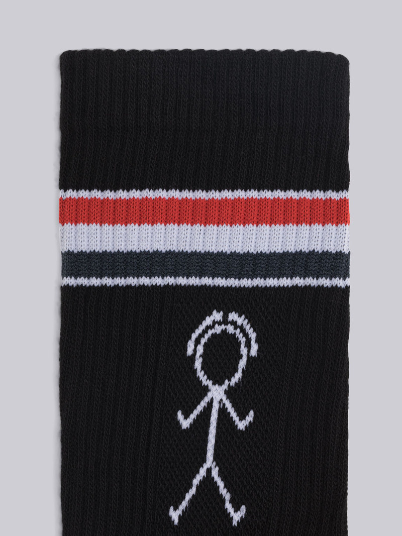 Cotton Mr. Thom And Hector Athletic Mid Calf Socks 4