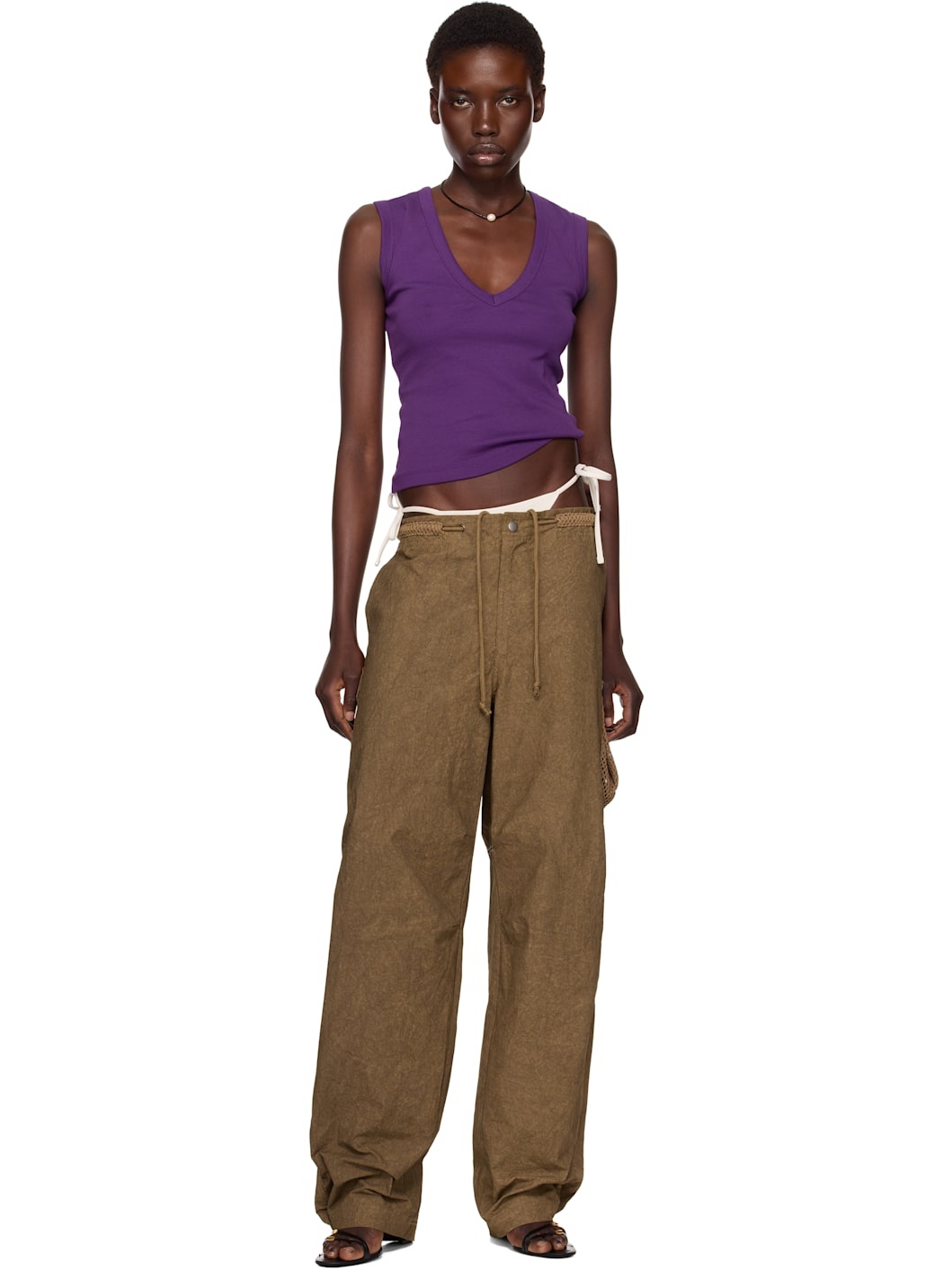 SSENSE Exclusive Purple Dewi Tank Top - 5