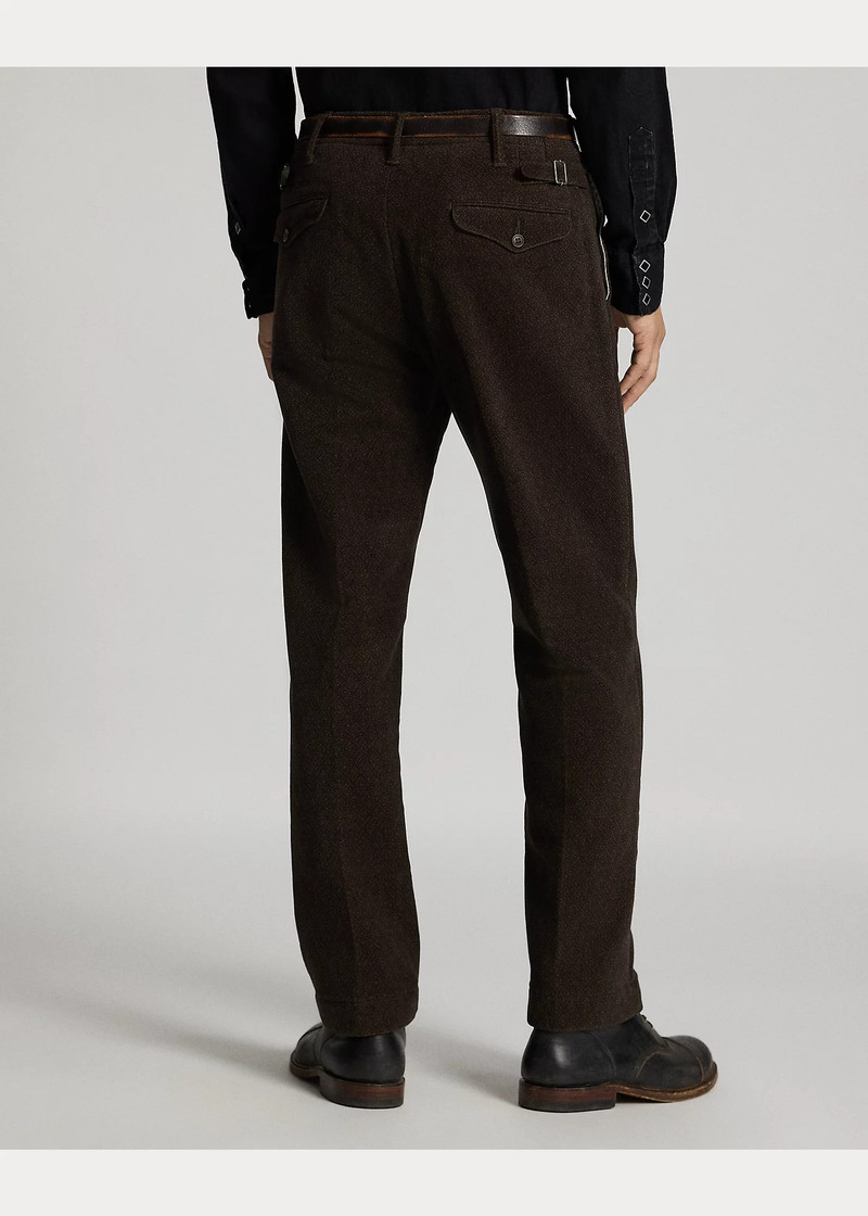 Diamond-Print Moleskin Officer’s Pant 4