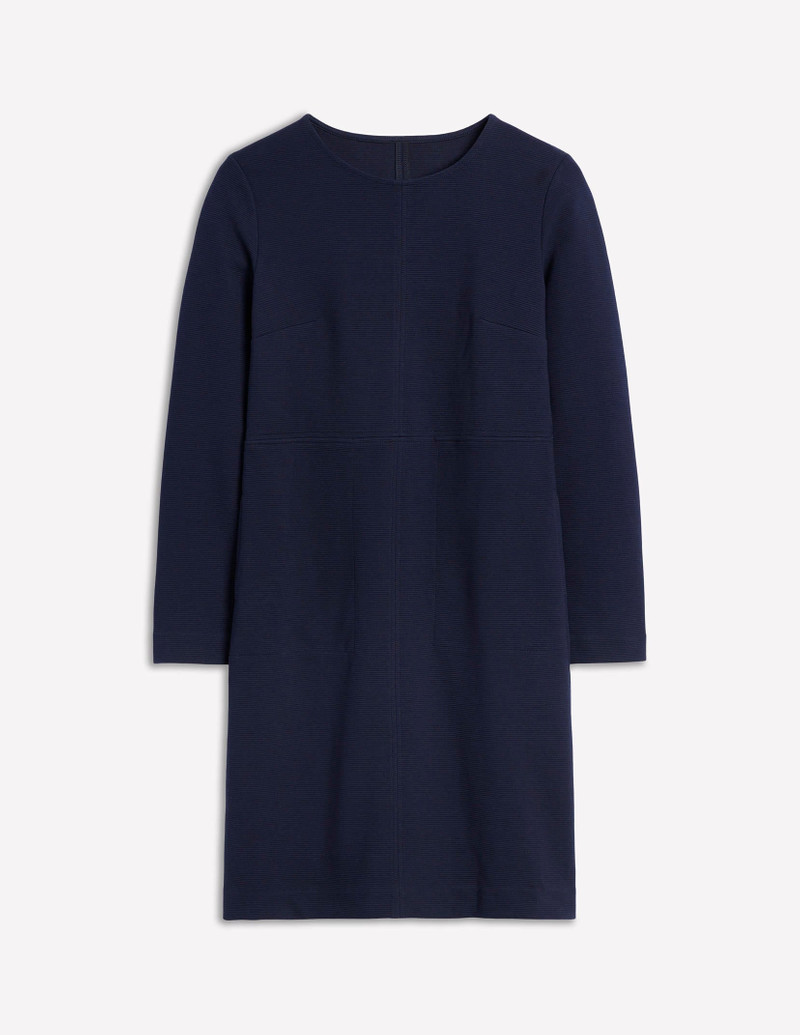 Cornelia Ottoman Dress-Navy 1