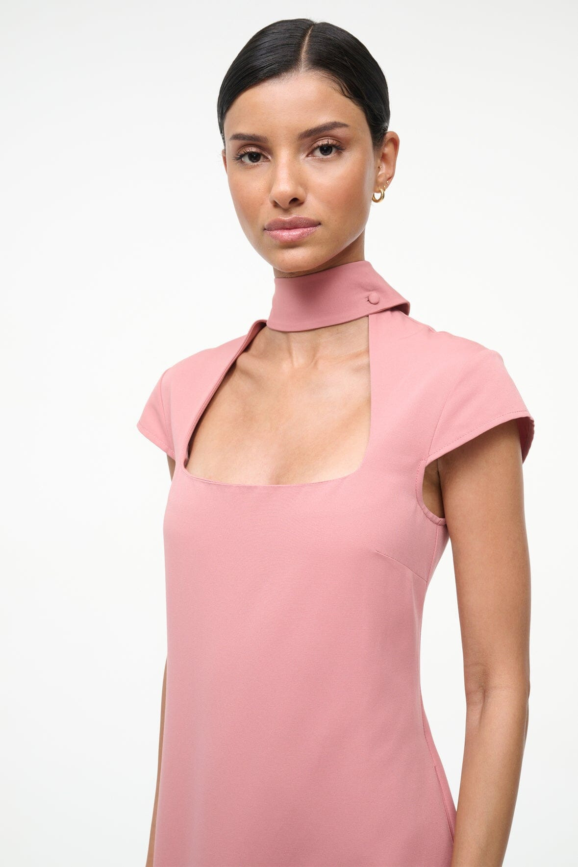 STAUD INGRID DRESS ROSEWATER - 3