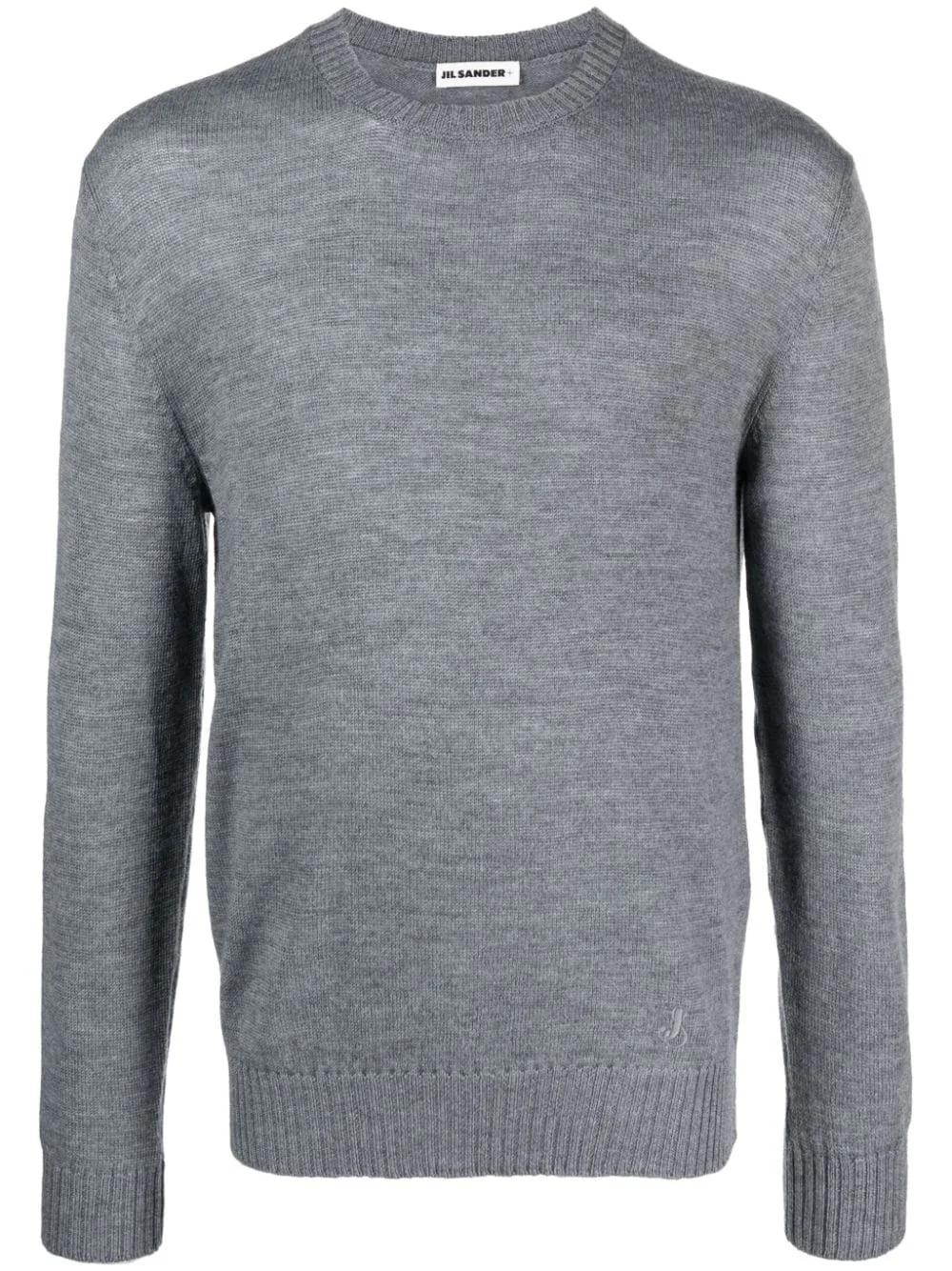 crew-neck wool jumper - 1